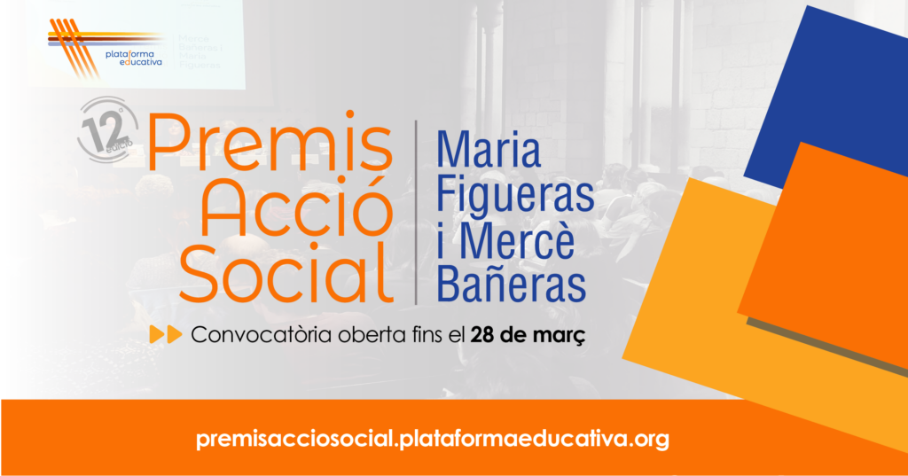 Últims dies per presentar candidatura a la 12a edició dels Premis d’Acció Social Maria Figueras i Mercè Bañeras